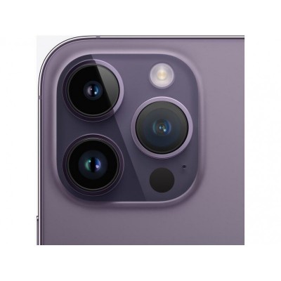 Apple iPhone 14 Pro Max 5G (6GB/128GB) Deep Purple Εκθεσιακό (Not Activated) 100% Battery